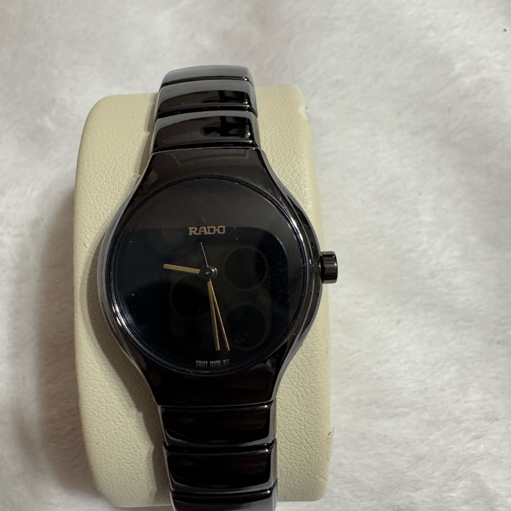 Rado watch black ceramic